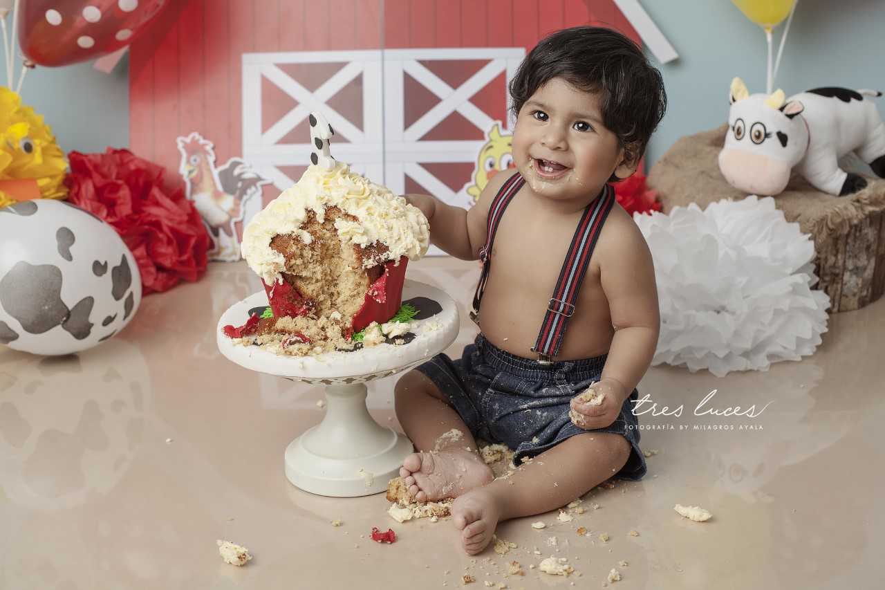 smash cake sesion de fotos