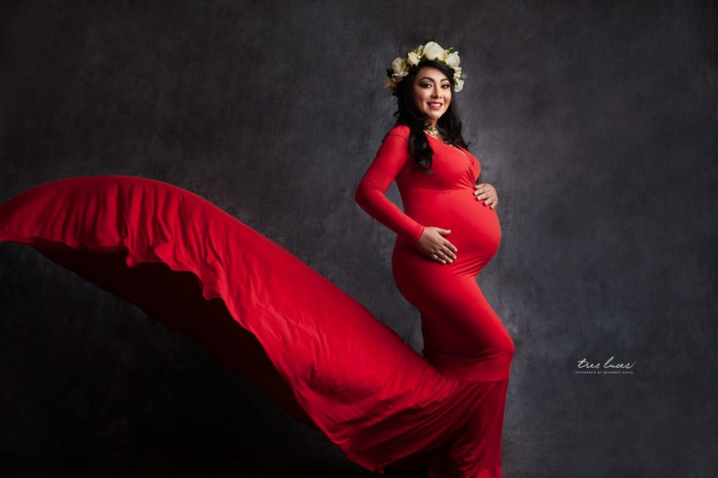 vestidos sesión de fotos maternidad