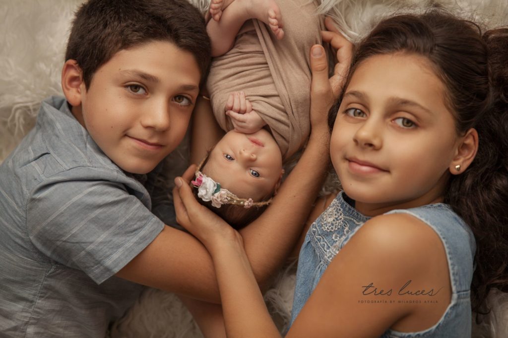 sesion de fotos familiares con bebes