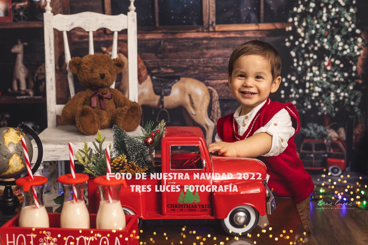 Tres Luces Fotografía Milagros Ayala Sesiones Fotográficas familiares por navidad